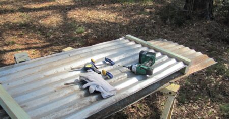 raised bed scrap parts