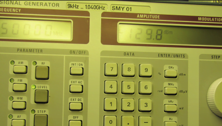 Using a calibrated signal source is the only way to fly.